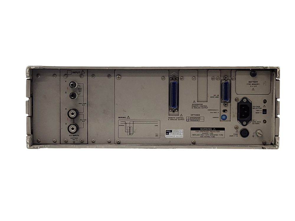Yokogawa/Digital Power Meter/2533E AC